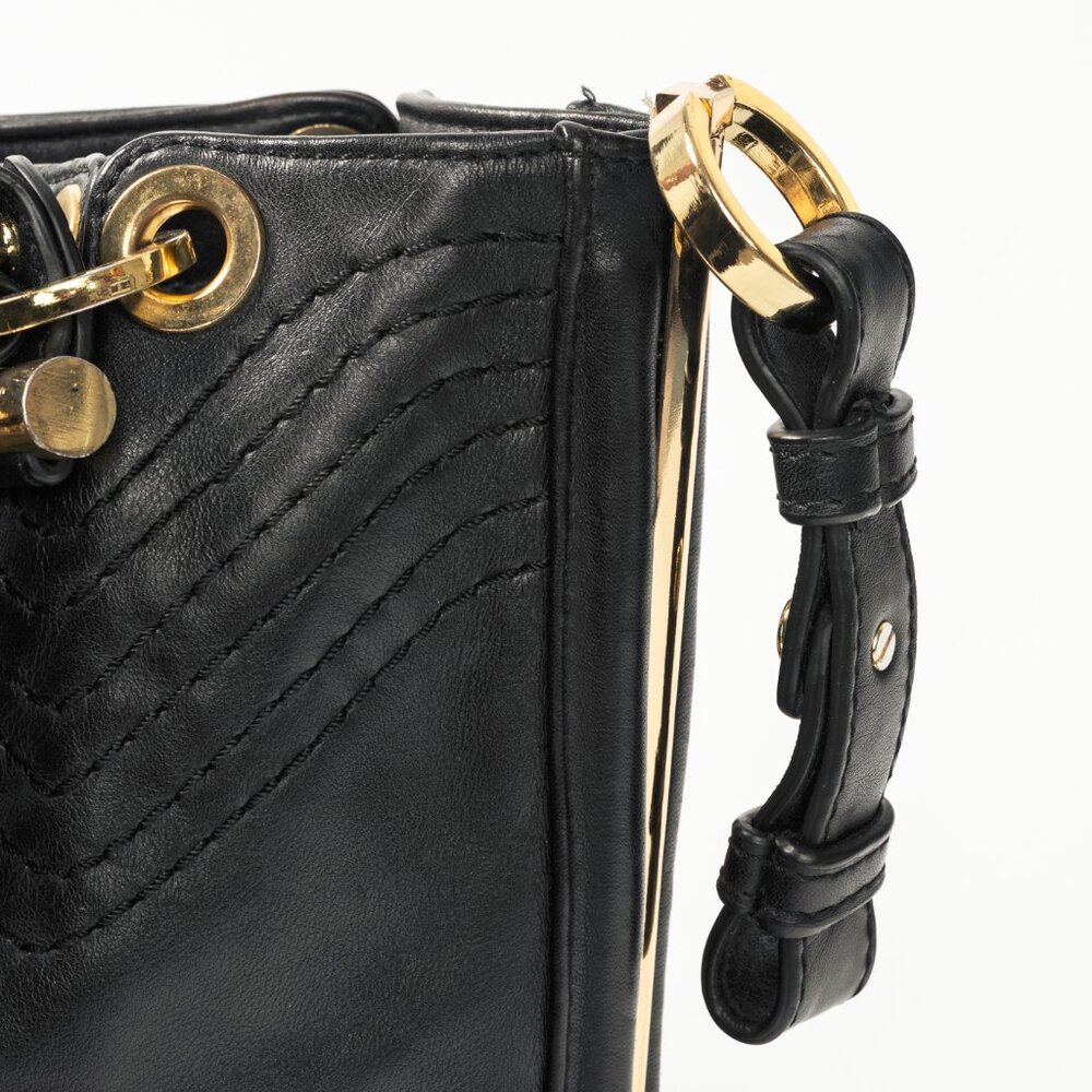 Jimmy Choo Alex Black Leather Hobo - Picture 11 of 15